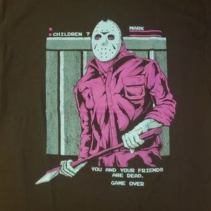 London 1988 Friday the 13th Camp 1989 T-shirt
